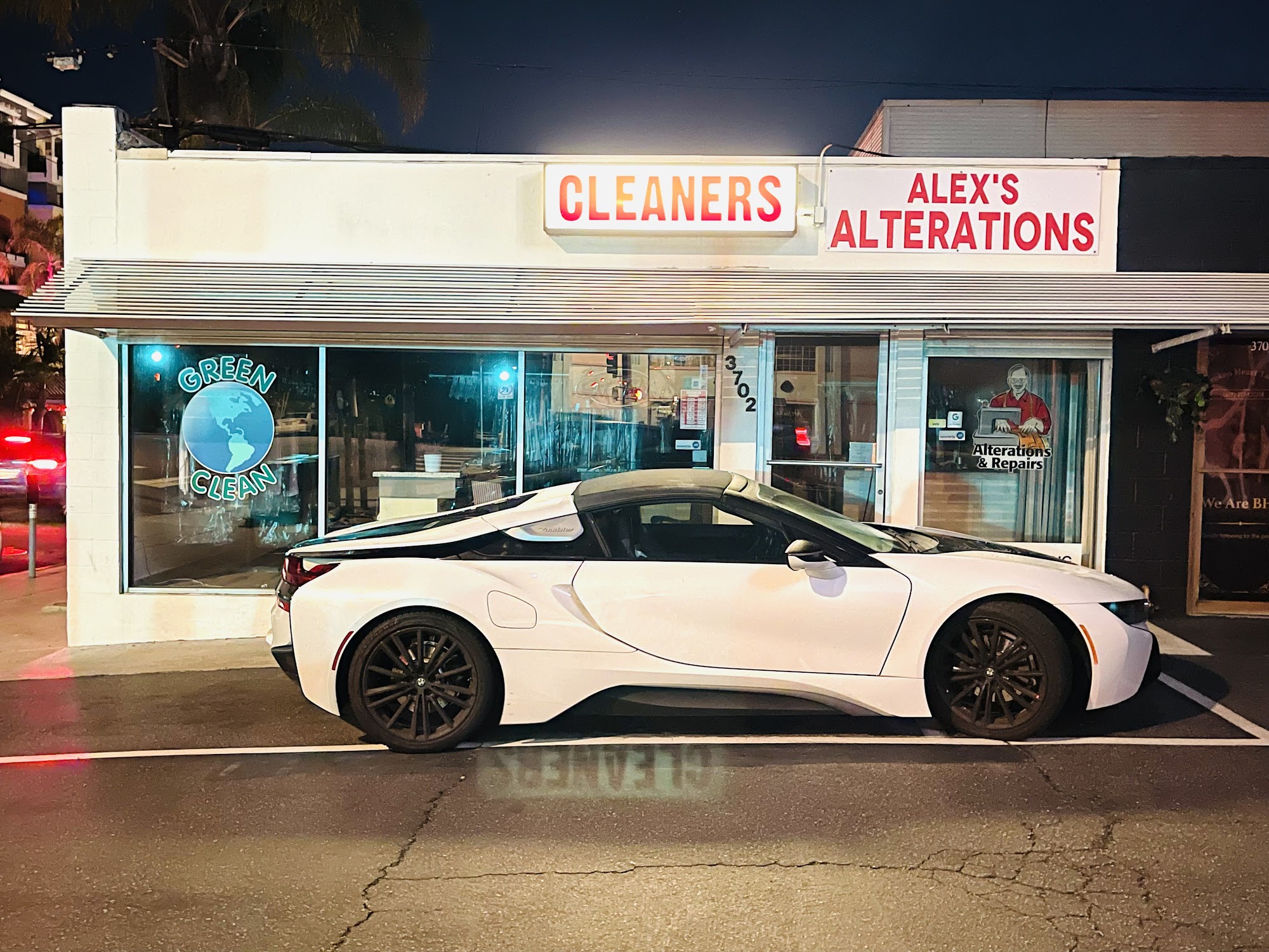 Alex’s Alterations storefront and sign at 3702 Sixth Avenue